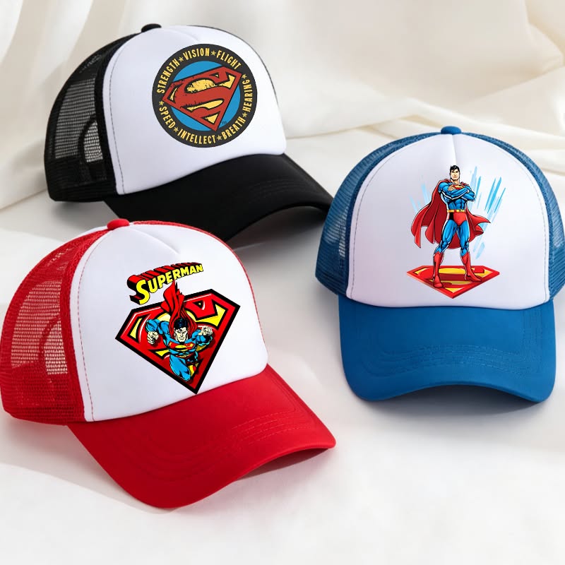 Gorras personalizadas con diseño de superhéroe